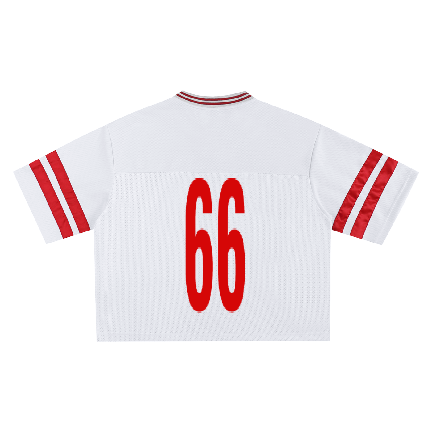 Taped Mesh Boxy T-shirt