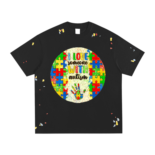 H4RV3LL (AUTISM AWARENESS) We Love You T Shirt