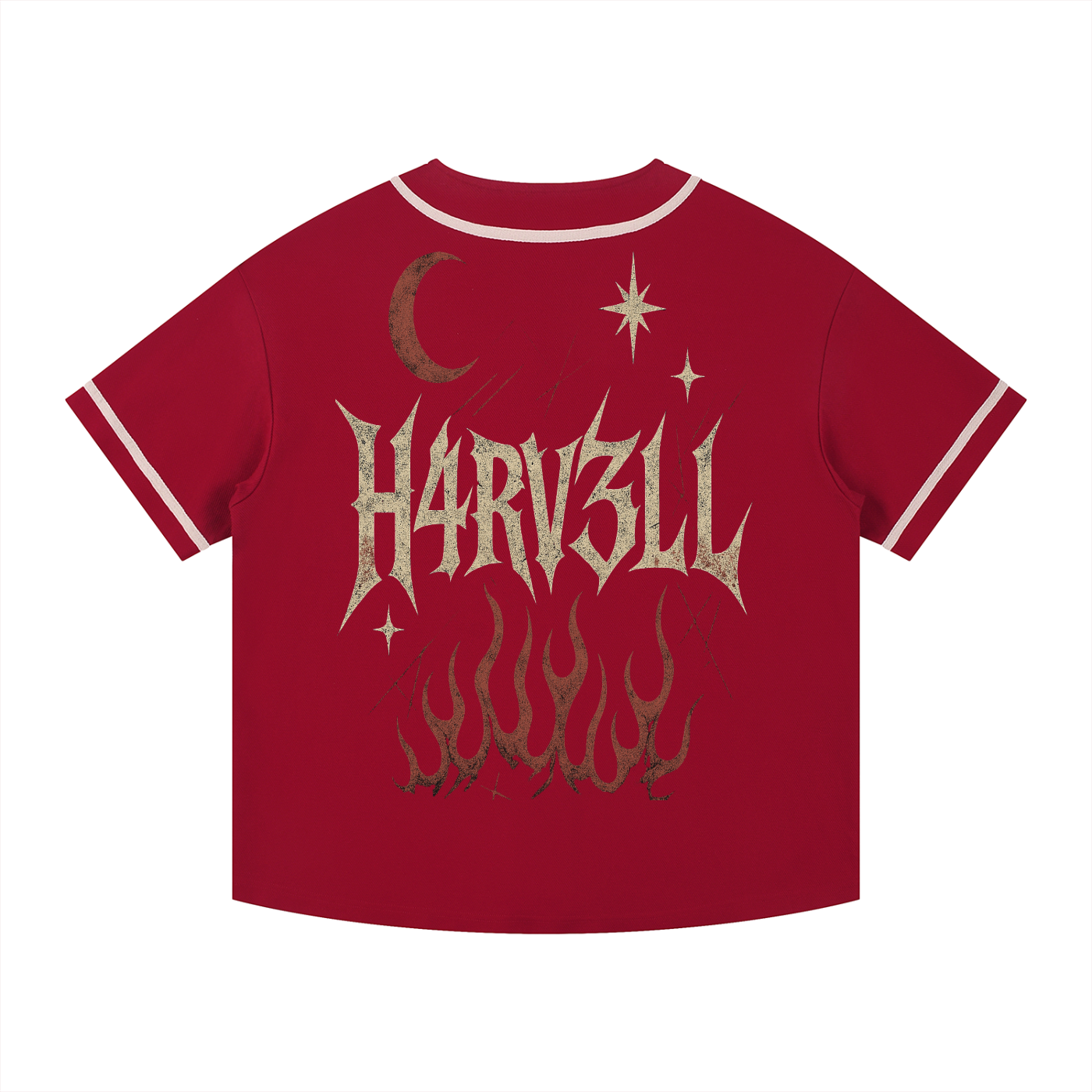 H4RV3LL Button-Up Jersey