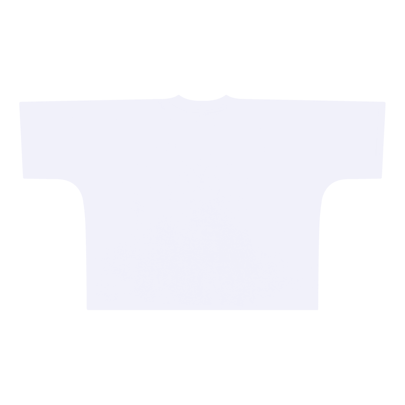 H4RV3LL UNIVERSITY Oversize One-piece Pattern Cut Boxy Tee - 300 GSM