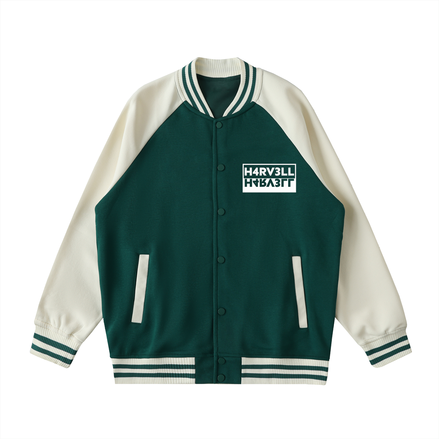 H4RV3LL Two Tone Varsity Jacket