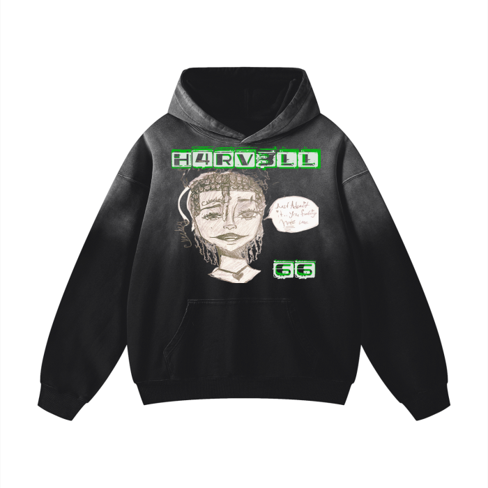 H4RV3LL (C.NEELEY EDITION) ABSTRACT HOODIE