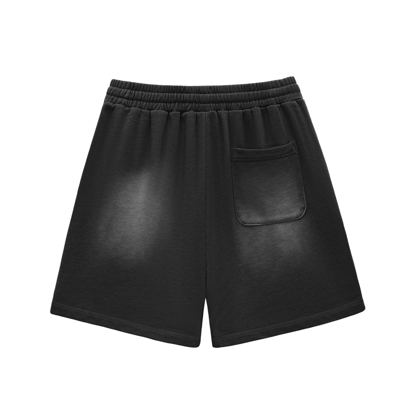 H4RV3LL Sun Fade Raw Edge Cotton Shorts