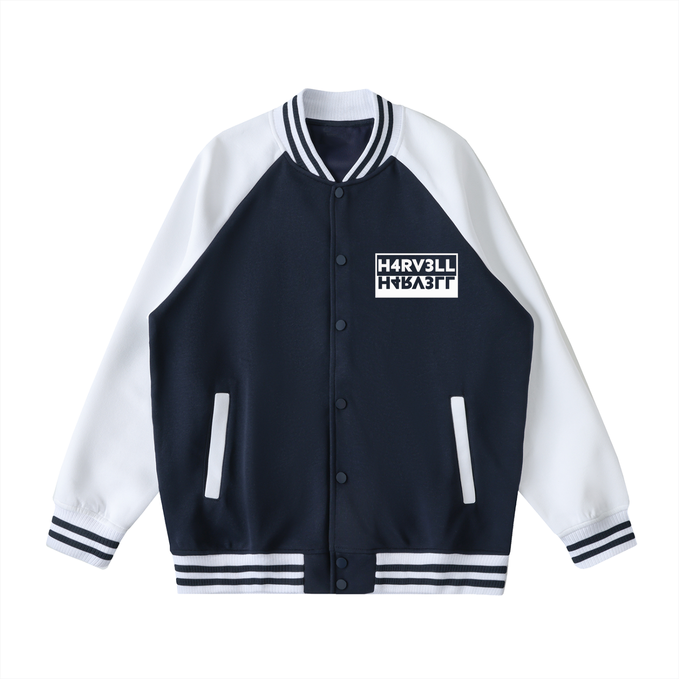 H4RV3LL Two Tone Varsity Jacket