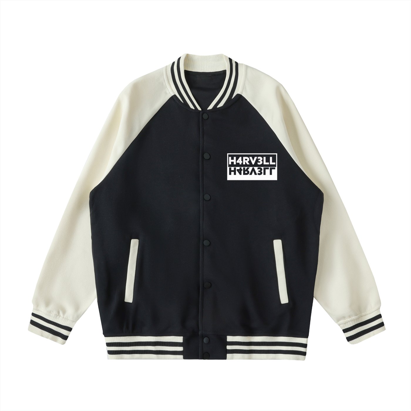H4RV3LL Two Tone Varsity Jacket