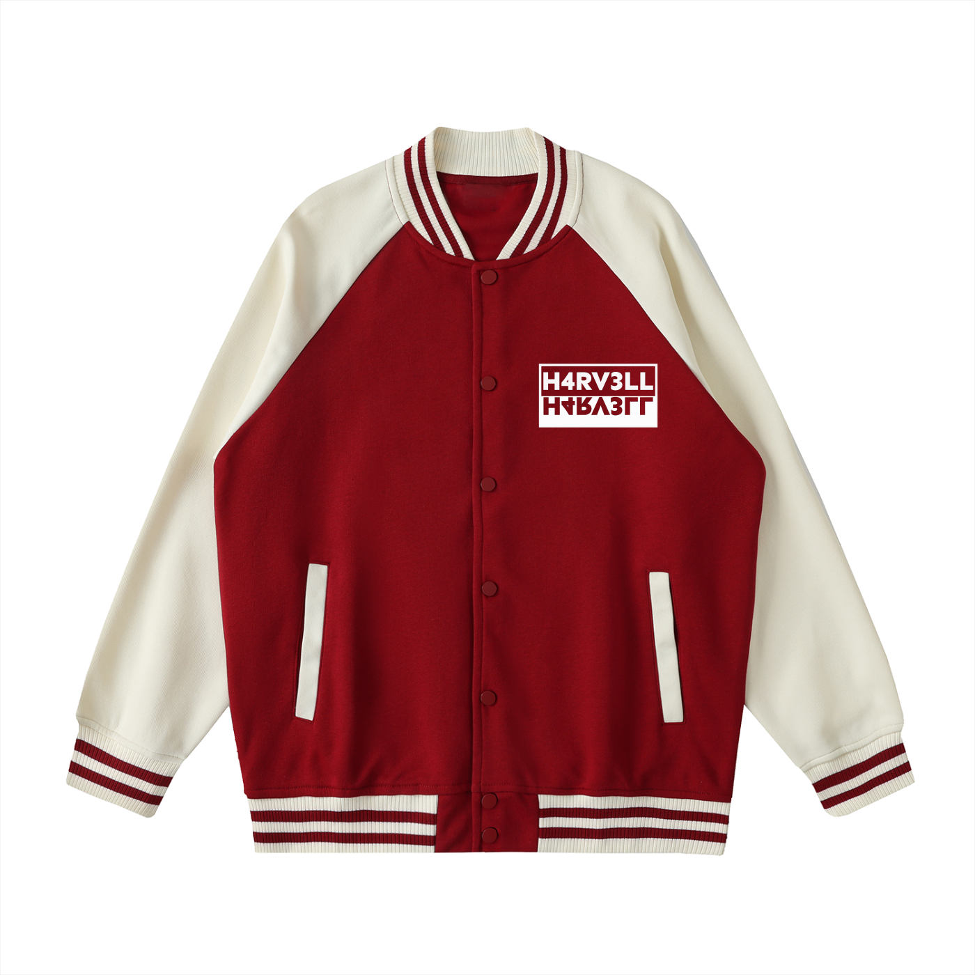H4RV3LL Two Tone Varsity Jacket